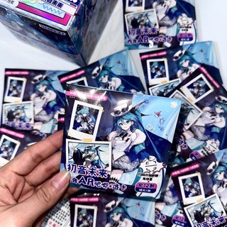 [Hàng sẵn]  Hatsune Miku / Gói Huy hiệu và thẻ trong nhân phẩm blindbox fullbox 12 gói anime