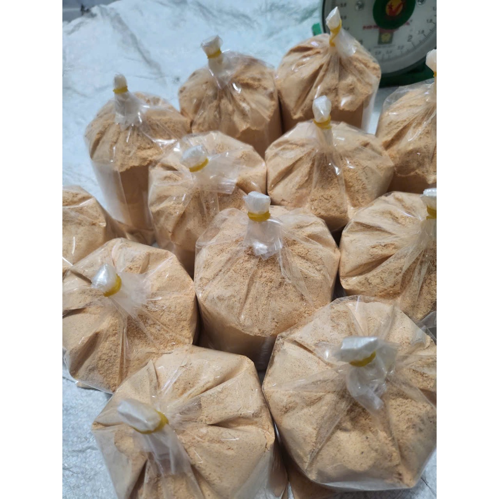 Muối sặc tôm nhuyễn siêu mịn ngon bịch 500g -  dùng trộn bánh tráng.