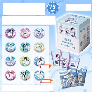 [hàng sẵn] new Kaito Kid / Gói Huy hiệu và thẻ trong nhân phẩm blindbox fullbox 12 gói anime Thám tử lừng danh Conan