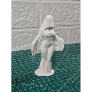Mô hình Ghost Lady quyến rũ decor góc làm việc chất liệu in 3D