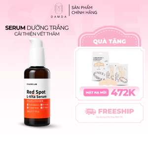 TINH CHẤT DƯỠNG SÁNG DỊU NHẸ ALIVE:LAB RED SPOT L-VITA SERUM 200ml |DAMDA