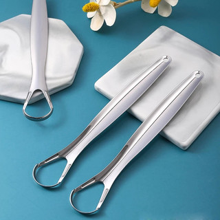 (COMBO 5) DỤNG CỤ CẠO LƯỠI CAO CẤP, INOX 304 AN TOÀN CHO MIỆNG, Vệ Sinh Hằng Ngày, Giữ Hơi Thở Thơm Mát