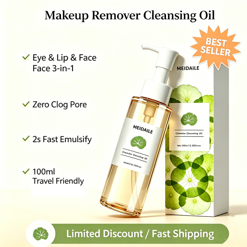Dầu làm sạch MEIDAILE Centella Máy loại bỏ trang điểm nhẹ nhàng cho da nhạy cảm 100ml
