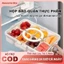 Hộp Bảo Quản Thực Phẩm Thực phẩm và rau củ trong suốt Hộp đựng trái cây 8 ngăn Hộp đựng buồng thoát