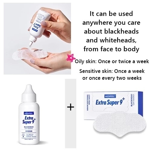 Sản phẩm đẩy mụn đầu đen - Dung dịch ủ mụn Medipeel Extra Super 9+ BlackHead