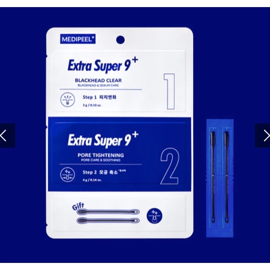 Sản phẩm đẩy mụn đầu đen - Dung dịch ủ mụn Medipeel Extra Super 9+ BlackHead