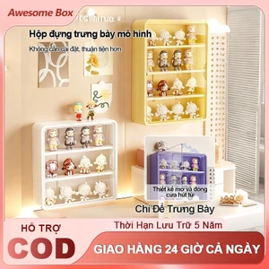 Hộp Trưng Bày Mô Hình | Treo Tường Trong Suốt Kệ Hộp Trưng Bày Có Nắp Chống Nước Chống Bụi