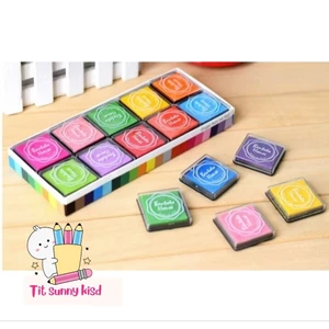 🎨Bộ Mực Dấu Vân Tay 20 Màu tạo hình Nhiều Màu cho trẻ sáng tạo , thẩm mỹ🖌️