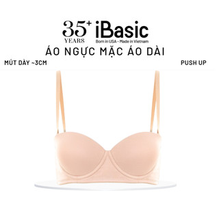 Áo ngực có gọng iBasic mặc áo dài mút dày 3cm cup ngang BRAW163