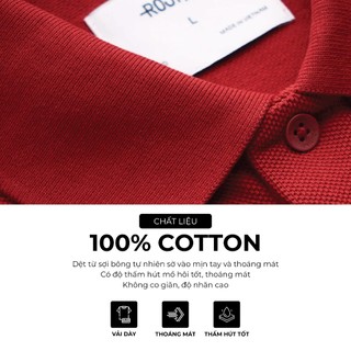 Áo Polo Tay Ngắn Nam Trơn 100% Cotton Form Fitted - Routine 10F25POL009