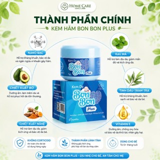 Kem Hăm Bon Bon Cho Bé Home Care hỗ trợ giảm viêm hăm, rôm sảy, chàm sữa, làm dịu da 5g