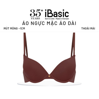Áo ngực có gọng mút mỏng trơn iBasic BRAW020-1
