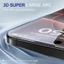 Kính Cường Lực KINGBON Không Viền Đen Trong Suốt bảo vệ màng Loa Dành Cho Iphone 12/13/14/15/16/17/pro/max