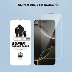 Kính Cường Lực KINGBON Không Viền Đen Trong Suốt bảo vệ màng Loa Dành Cho Iphone 12/13/14/15/16/17/pro/max