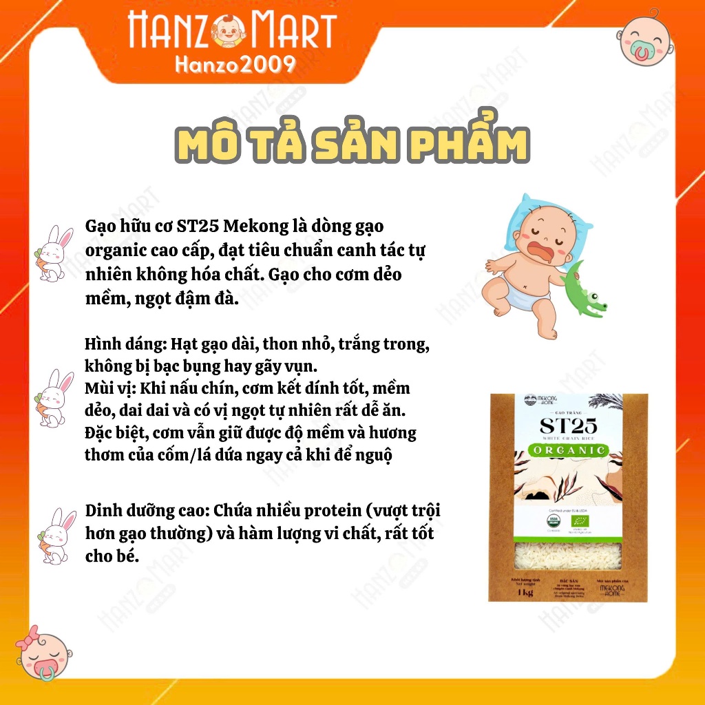 Gạo hữu cơ cho bé ăn dặm Anpaso / Hokkaido / Gạo ngũ cốc / hoa sữa / Japonica (túi 1kg)