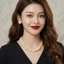 N585 choker dây chuyền 3 sợi hạt ngọc hạt trai sang trọng cho nữ