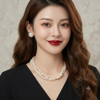 [ DAISYN ] N585 choker dây chuyền 3 sợi hạt ngọc hạt trai sang trọng cho nữ