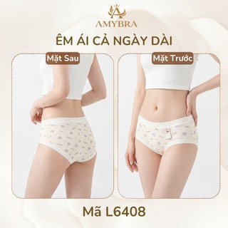 [ MẪU MỚI ] Combo 5 Quần Lót Nữ Cotton Thoáng Khí, Set 5 Quần Chip Nữ Ôm Mông Co Giãn AMYBRA New