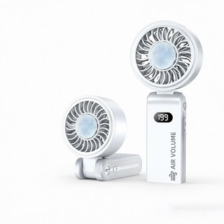 Quạt cầm tay G14 - Gập gọn đeo dây, 199 cấp độ điều chỉnh không giới hạn, nhỏ gọn tiện mang, làm mát bán dẫn