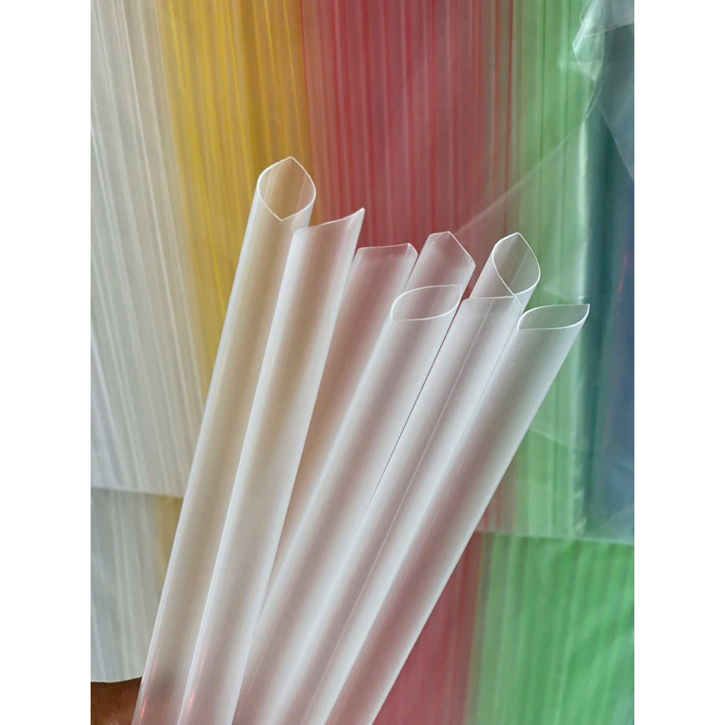 Bịch Ống hút nhựa phi 6/8/12 có bọc màng từng ống