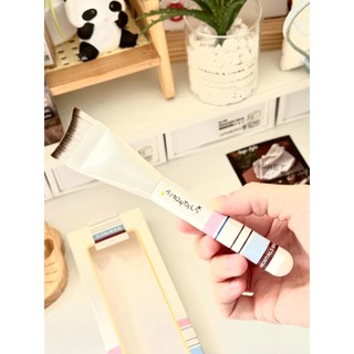 Cọ Tán Nền Amortals Hình Lưỡi Liềm - Đầu Cọ Siêu Mảnh 0.1mm, Dàn Nền Siêu Mịn, Cọ Trang Điểm Nền Cho Người Mới