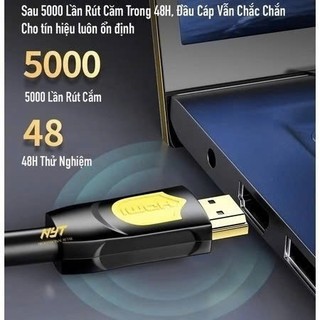 Dây Cáp HDMI Full 4K@60hz Đen Dẻo NYT HAN101- MỚI 100% THANH LÝ ( 0,5M ) mới 100% thanh lý
