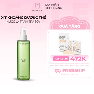 Xịt khoáng dưỡng thể cho da WOLLYO TEA TREE GREEN BODY MIST 200ml | DAMDAVN