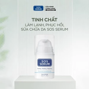 Tinh chất làm lạnh, phục hồi, sửa chữa da SOS SERUM