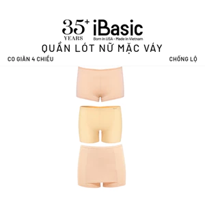 Giá trải nghiệm set quần lót mặc váy nữ học sinh nữ không lộ viền iBasic
