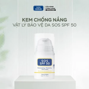Kem chống nắng SOS Vật lý bảo vệ da SPF 50 Anh
