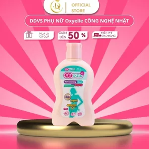 Dung Dịch Vệ Sinh Phụ Nữ Oxyelle Refreshing Wash - Làm Sạch Dịu Nhẹ, Kháng Khuẩn, Khử Mùi & Cân Bằng pH Công Nghệ Nhật