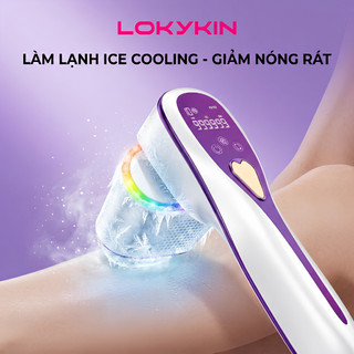 Máy Triệt Lông mini vĩnh viễn 10 Mức Lokykin Saphire Pro thế hệ mới nhất 2026 gốm 4 đầu thay thế tiện lợi