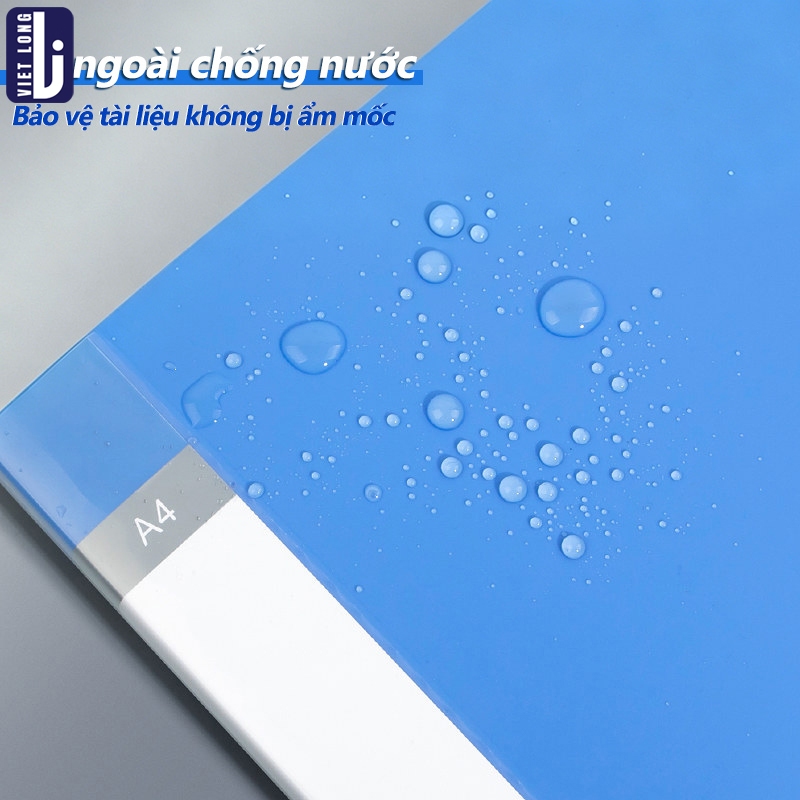 File Bìa Lá A4 Đựng Tài Liệu Học Sinh Đa Năng, 30/60 Lá Nhựa PP Dày Chống Thấm Nước, Lưu Trữ Giấy Tờ Văn Phòng Gọn Gàng