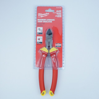 Kim Điện, Kìm Cắt Chéo Cách Điện 1000V 8" MILWAUKEE 48-22-2208 - An Toàn Khi Sử Dụng - Chính Hãng