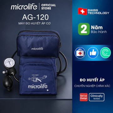 [Thương Hiệu Thụy Sỹ] Máy đo huyết áp cơ Microlife AG1-20 | Dùng cho bác sỹ , y tá , điều dưỡng