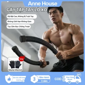 Gậy Tập Tay Lò Xo Không Dây Gọn Nhẹ Bền Bỉ Tay / Vai / Lưng Săn Chắc Cơ Chống Trượt Tiện Lợi