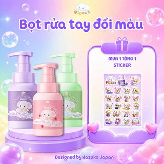 [CHUNG] BỌT RỬA TAY ĐỔI MÀU PIPOCA - 30S RỬA TAY SẠCH CHUẨN