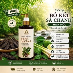 Dầu gội Bồ kết sả chanh 500ml/chai