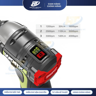 Máy vặn vít dùng pin 12V Worx WU132X-21 (2 Pin 2.0Ah & 1 Sạc)