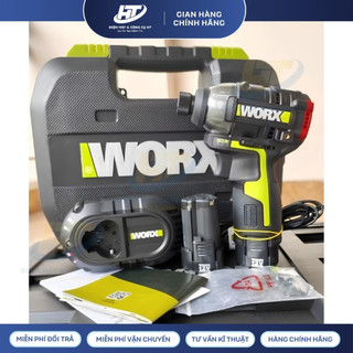 Máy vặn vít dùng pin 12V Worx WU132X-21 (2 Pin 2.0Ah & 1 Sạc)