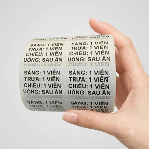 2000 Tem dán sẵn keo dán tự dính in sẵn Tem chia liều tem decal in mẫu sẵn TEM GIA CÔNG GIẤY NHIỆT