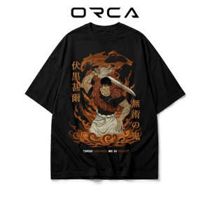 Áo thun Orca in hình Toji Fushiguro Jujutsu Kaisen - Vải Cotton cao cấp - ORCA743