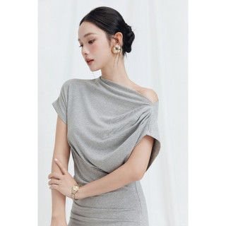[N6] Đầm Ngắn Thun Ôm Lệch Vai Hera Dress, Chất Vải Thoải Mái, WDN176, SOME HOW STORE