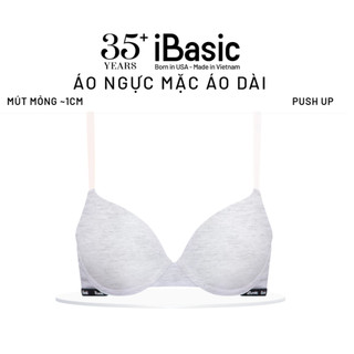 Áo ngực có gọng Cotton USA iBasic mút mỏng cúp T-Shirt BRAY108