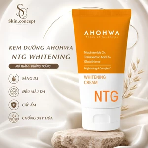 Kem Dưỡng Mờ Thâm Nám, Dưỡng Trắng, Ức Chế Hắc Sắc Tố AHOHWA NTG Whitening Cream 50g