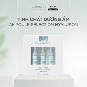 Tinh chất Bổ Sung Độ Ẩm, Làm Mềm Da Dr.Grandel Ampoules Selection HYALURON 9ml