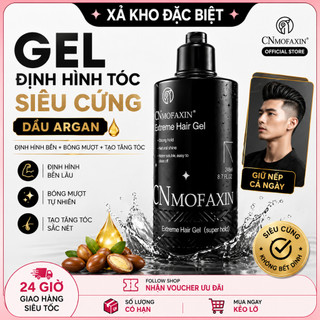 【Xả kho】Gel tạo kiểu tóc CNMOFAXIN, giữ nếp cực kỳ cứng, không hư tổn tóc, tan nước dễ rửa sạch【26.12】