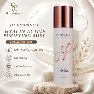 HYDRINITY Hyacyn Active Purifying Mist – Xịt Cân Bằng, Phục Hồi Da 90ml