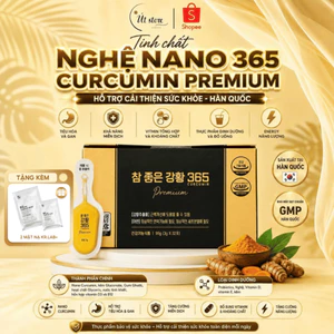 Tinh Chất Nghệ Nano 365 Curcumin Premium Hàn Quốc Hỗ Trợ Cải Thiện Sức Khoẻ