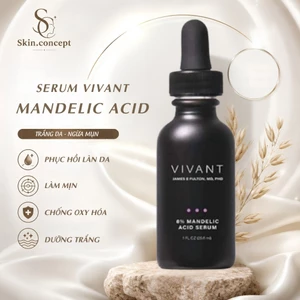 Serum Vivant 8% Mandelic Acid trắng da giảm mụn ngừa lão hoá 3in1
